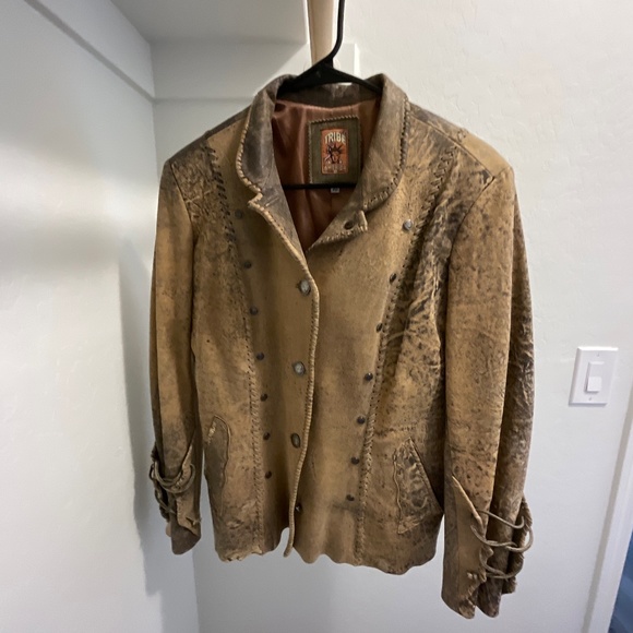 Tribe America - Genuine Leather Jacket - Picture 1 of 6